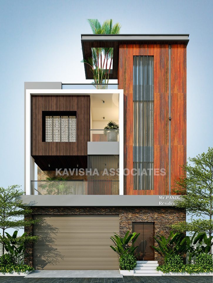 Sengundram residence facade
